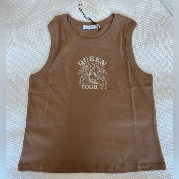Daydreamer Queen 1975 Shrunken Tank NWT - Picture 6 of 16